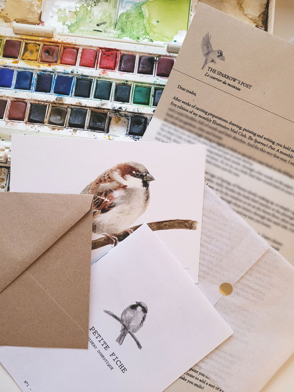 The Sparrow's Post - Art Mail Club / INTERNATIONAL