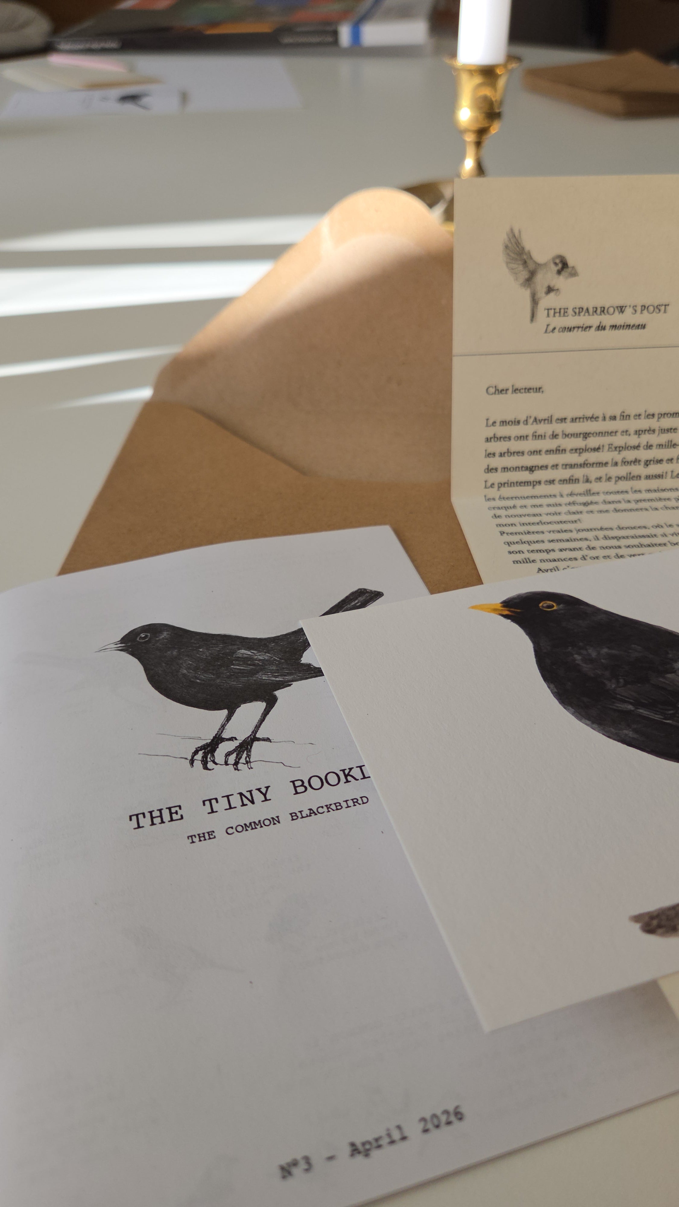 ARCHIVE #3 APRIL / The Sparrow's Post - Art Mail Club