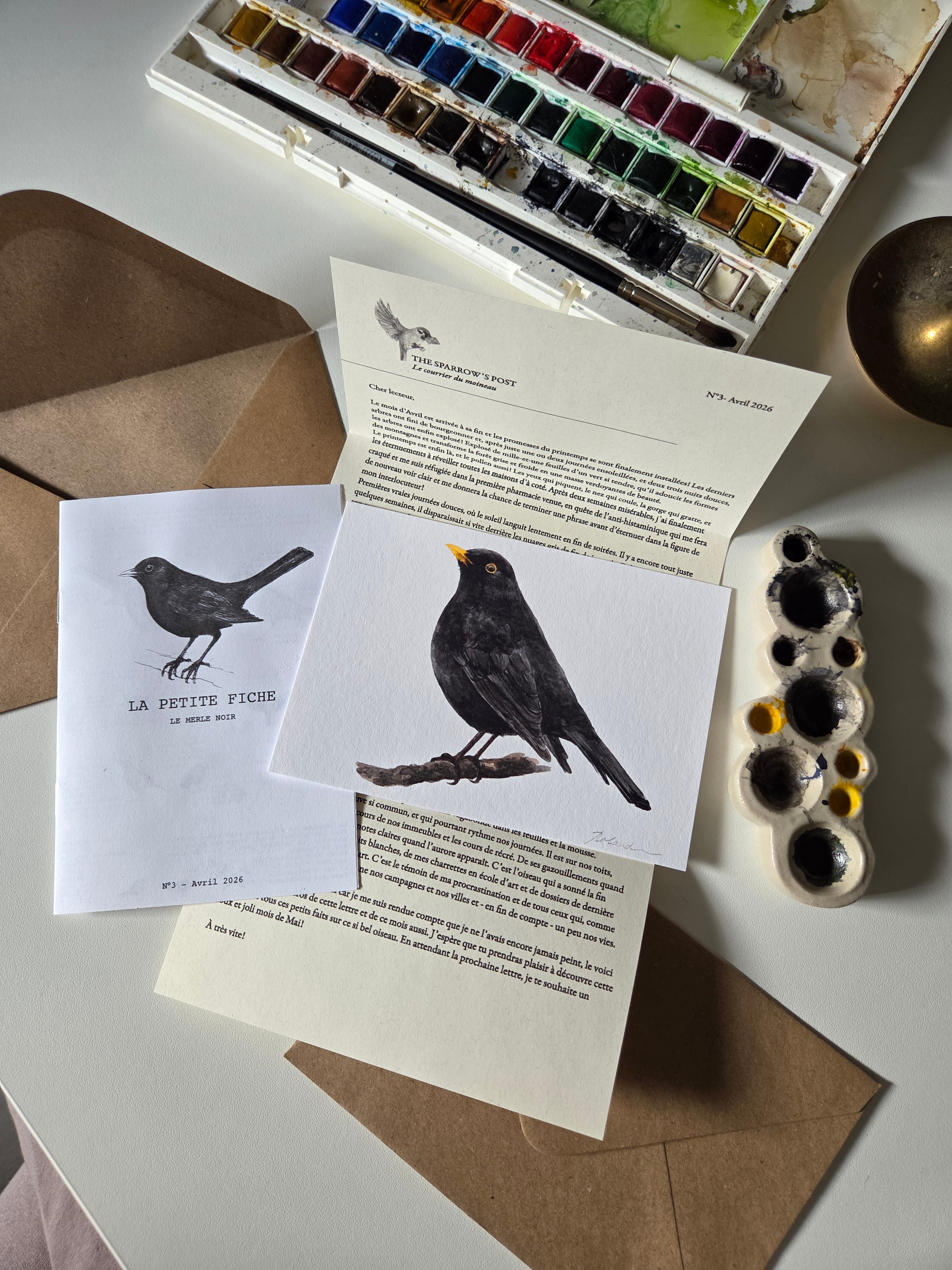 Le Courrier du Moineau - Art Mail Club / EUROPE & SUISSE