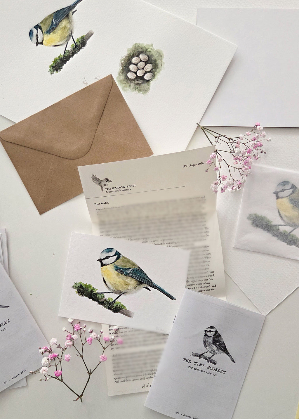 ARCHIVE #7 AUGUST / The Sparrow's Post - Art Mail Club